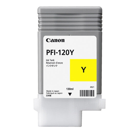 Canon PFI-120Y blækpatron 1 stk Original Gul