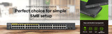 Zyxel GS1900-48HP Administreret L2 Gigabit Ethernet (10/100/1000) Strøm over Ethernet (PoE) Sort