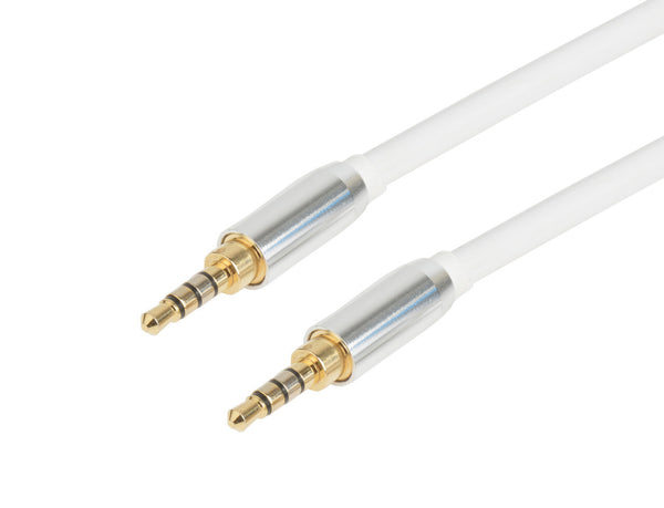 Prokord AUDIO-0011 lydkabel 0,5 m 3.5mm Hvid