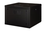 Digitus DN-19 07U-6/6-SW stativ 7U Vægmonteret stativ Sort