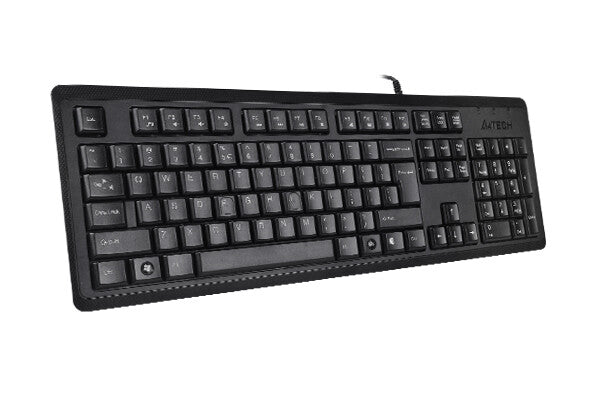 A4Tech KR-92 tastatur Universel USB QWERTY Engelsk Sort
