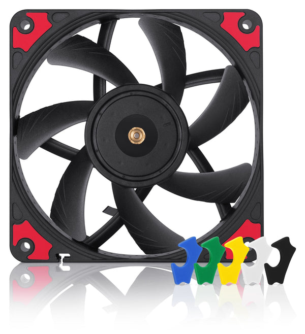 Noctua NF-A12X15 PWM CH.BK.S Computerkølesystem Computerkabinet Ventilator 12 cm Sort