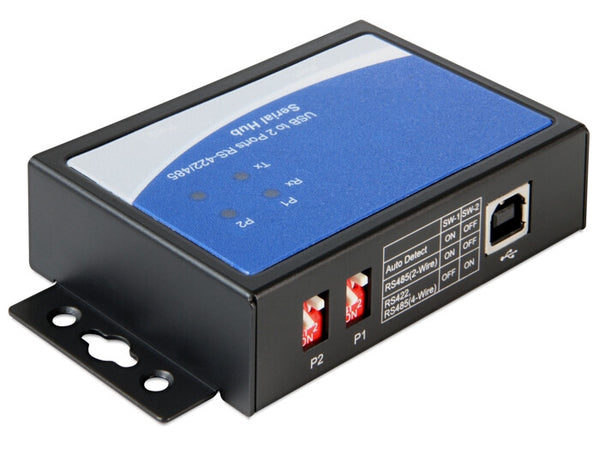 DeLOCK 87586 seriel konverter/repeater/isolator Sort