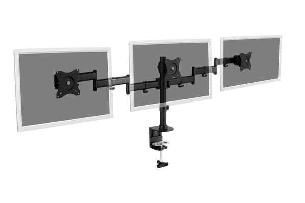 Digitus DA-90362 skærmbeslag og -stativer 68,6 cm (27") Skrivebord Sort