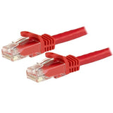 StarTech.com N6PATC3MRD netværkskabel Rød 3 m Cat6 U/UTP (UTP)