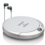 Lenco CD-201 CD-afspiller Sølv Bærbar CD-afspiller