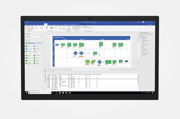 Microsoft Visio Professional 2021 Kortlægning 1 licens(er) Engelsk