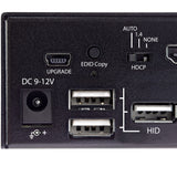 StarTech.com SV231HU34K6 KVM Switch Stativ-montering Sort