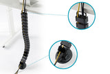 Digitus DA-90505 kabelorganisator Skrivebord Kabelæder Sort 1 stk