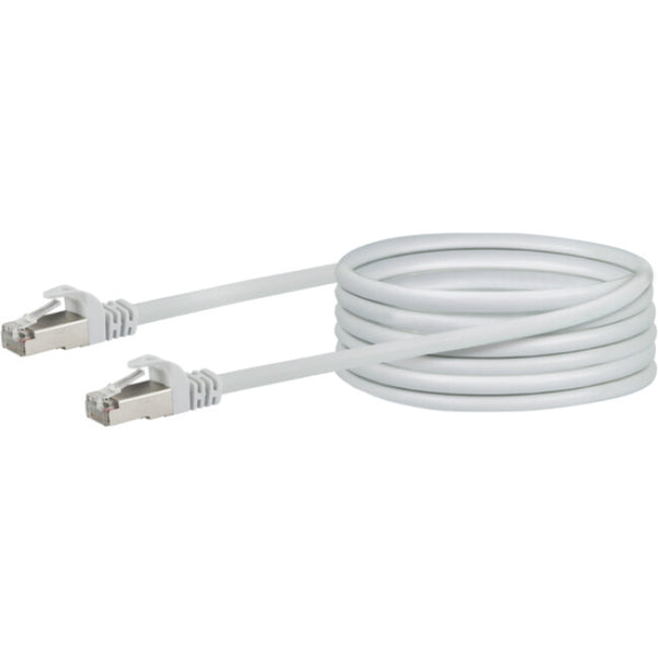 Schwaiger CKB6100 052 netværkskabel Hvid 10 m Cat6 SF/UTP (S-FTP)