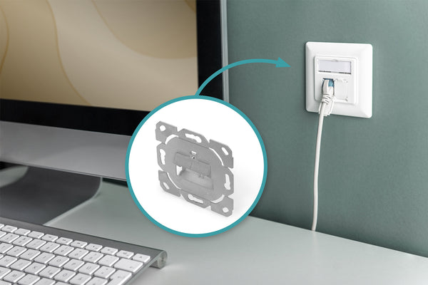 Digitus DN-93831-1 kontaktplade & kontakthætte Metallic