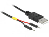 DeLOCK 85402 USB-kabel 0,3 m USB A Sort
