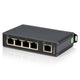 StarTech.com IES5102 netværksswitch Ikke administreret Fast Ethernet (10/100) Sort