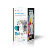 Nedis WIFILRC10GU10 LED-lampe Blå, Grøn, Rød, Hvid 4,9 W GU10 G