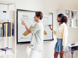 Viewsonic IFP7562 skilte display Interaktivt fladpanel 190,5 cm (75") LED Wi-Fi 350 cd/m² 4K Ultra HD Sort Berøringsskærm Indbygget processer Android