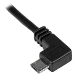 StarTech.com USBAUB1MLA USB-kabel USB 2.0 1 m USB A Micro-USB B 0,48 Gbit/sek. Sort