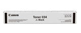 Canon 034 tonerpatron 1 stk Original Sort