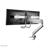 Neomounts NM-D775DXSILVER skærmbeslag og -stativer 81,3 cm (32") Skrivebord Sølv