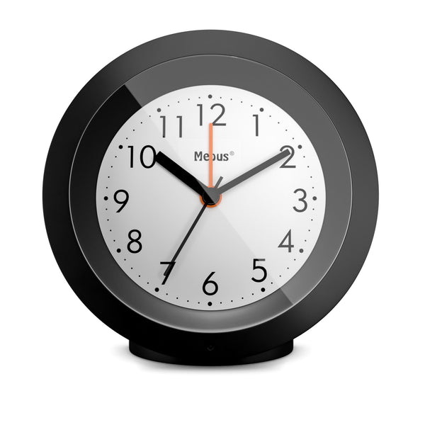 Mebus 25628 vækkeur Quartz alarmur Sort