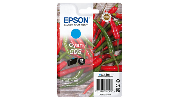 Epson 503 blækpatron 1 stk Original Standard udbytte Blå