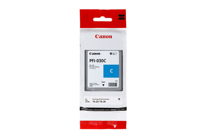 Canon PFI-030C blækpatron 1 stk Original Blå