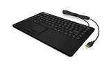KeySonic KSK-5230 IN (US) tastatur Kontor USB QWERTY US engelsk Sort