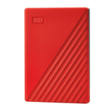 Western Digital My Passport ekstern harddisk 4 TB 3.2 Gen 1 (3.1 Gen 1) Rød