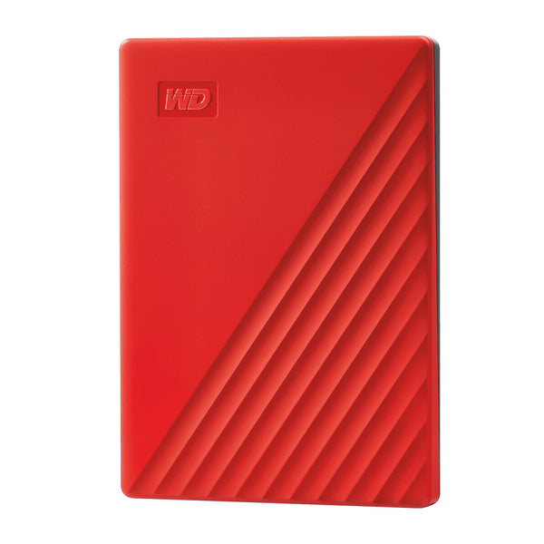 Western Digital My Passport ekstern harddisk 4 TB 3.2 Gen 1 (3.1 Gen 1) Rød
