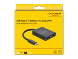 DeLOCK 87754 video-splitter DisplayPort 2x DisplayPort