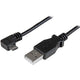StarTech.com USBAUB50CMRA USB-kabel USB 2.0 0,5 m USB A Micro-USB A 0,48 Gbit/sek. Sort