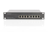 Digitus DN-80117 netværksswitch Administreret L2+ Gigabit Ethernet (10/100/1000) Sort