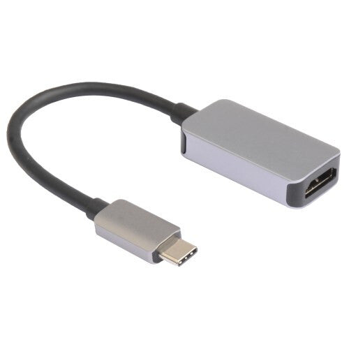 Prokord UTC-UH-AL videokabel adapter USB Type-C HDMI Sort, Sølv