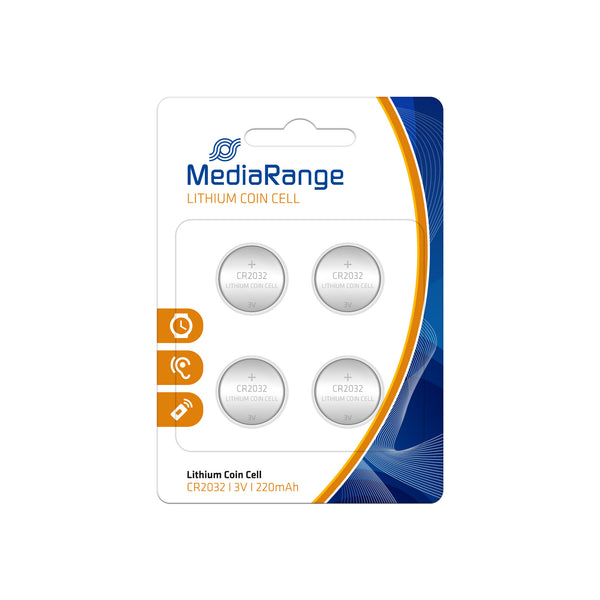 MediaRange MRBAT132 husholdningsbatteri Engangsbatteri CR2032 Lithium