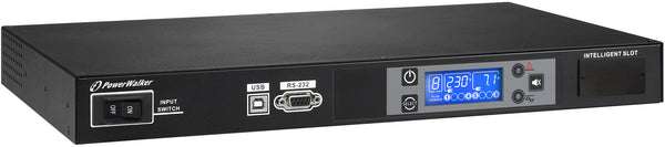 PowerWalker RC-16A strømforsyningsenhed (PDU) 8 AC stikkontakt(er) 1U Sort