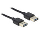 DeLOCK 85556 USB-kabel USB 2.0 2 m USB A Sort