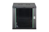 Digitus DN-19 12U-6/6-EC-SW stativ Vægmonteret stativ Sort