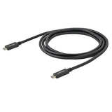 StarTech.com USB31CC50CM USB-kabel USB 3.2 Gen 2 (3.1 Gen 2) 0,5 m USB C 10 Gbit/sek. 60 W Sort