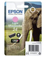 Epson Elephant C13T24264022 blækpatron 1 stk Original Lys magenta