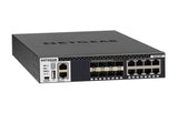 NETGEAR M4300-8X8F Administreret L3 10G Ethernet (100/1000/10000) 1U Sort