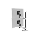 Ergotron LX Series LX Dual Stacking Arm Tall Pole 101,6 cm (40") Skrivebord Aluminium