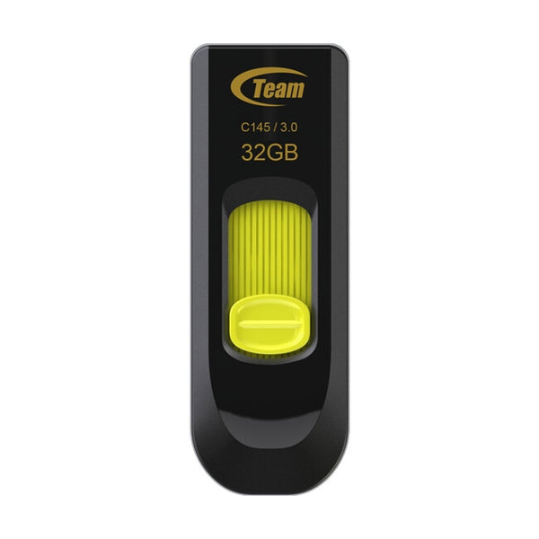Team Group C145 USB-nøgle 32 GB USB Type-A 3.2 Gen 1 (3.1 Gen 1) Sort, Gul