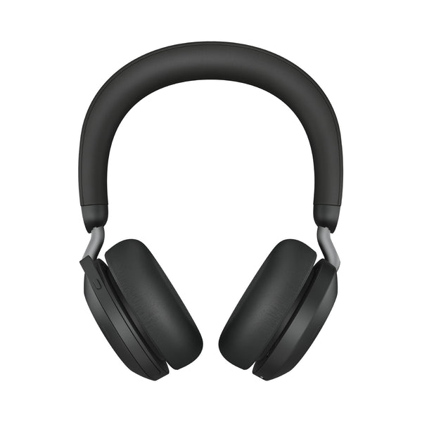 Jabra Evolve2 75 Headset Kabel & trådløs Kontor/Callcenter USB Type-C Bluetooth Sort