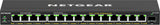NETGEAR 16-Port High-Power PoE+ Gigabit Ethernet Plus Switch (231W) with 1 SFP port (GS316EPP) Administreret Gigabit Ethernet (10/100/1000) Strøm over Ethernet (PoE) Sort