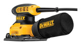 DeWALT DWE6411-QS transportabel slibemaskine Rystepudser 14000 OPM Sort, Gul