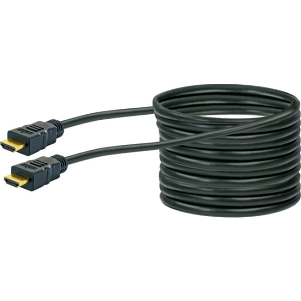 Schwaiger HDM150 013 HDMI-kabel 15 m HDMI Type A (Standard) Sort, Guld