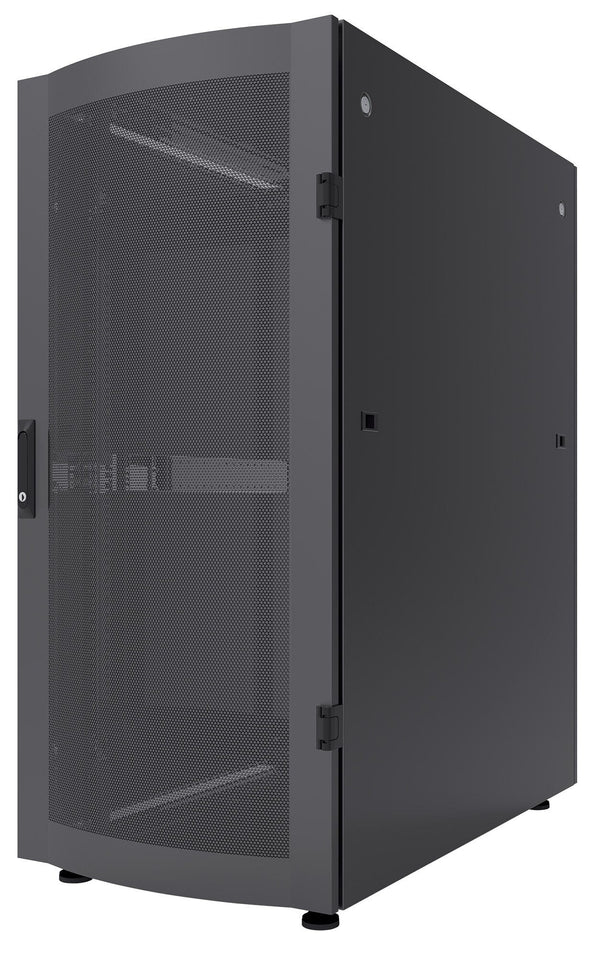 Intellinet 713696 stativ 36U Fritstående reol Sort