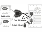 DeLOCK 61968 video-splitter VGA 2x VGA