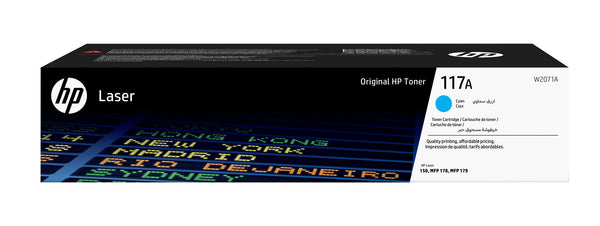 HP 117A Original lasertonerpatron, cyan