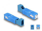 DeLOCK 87941 fiber adapter LC/SC 1 stk Blå