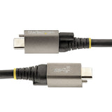 StarTech.com USB31CCTLKV1M USB-kabel USB 3.2 Gen 2 (3.1 Gen 2) 1 m USB C 10 Gbit/sek. 100 W Sort, Grå
